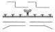 PMC-6 - Barre Support Percussions 6 Bras