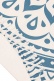 SONIC ENERGY MEDITATION RUG, NAVY BLUE