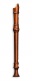 EDITION DENNER 415 Hz SOPRANO SATINWOOD HISTORICAL STAINED - DE-1111D