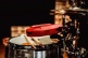 PERCUSSION BLOCK, LOW PITCH, RED