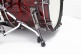 STARCLASSIC MAPLE STAGE 22 DRUM KIT, BLACK NICKEL SHELL HARDWARE RED OYSTER