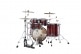 STARCLASSIC MAPLE STAGE 22 DRUM KIT, BLACK NICKEL SHELL HARDWARE RED OYSTER
