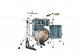 STARCLASSIC MAPLE STAGE 22 DRUM KIT, BLACK NICKEL SHELL HARDWARE TURQUOISE PEARL