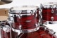 STARCLASSIC MAPLE STAGE 22 DRUM KIT, CHROME SHELL HARDWARE RED OYSTER