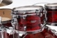 STARCLASSIC MAPLE STAGE 22 DRUM KIT, SMOKED BLACK NICKEL SHELL HARDWARE RED OYSTER