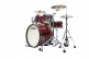 STARCLASSIC MAPLE STAGE 22 DRUM KIT, SMOKED BLACK NICKEL SHELL HARDWARE RED OYSTER