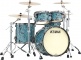STARCLASSIC MAPLE STAGE 22 DRUM KIT, SMOKED BLACK NICKEL SHELL HARDWARE TURQUOISE PEARL