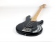 Retro '70S Stingray Bass - Black - Ml - Black Pg