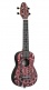 Pack Ukulele Soprano Keiki Rouge
