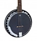 Banjo 6 Cordes, Electro, Noir