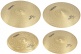 Set 4 Cymbales Silencieuces Mute - 14