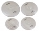 Set 4 Cymbales Silencieuces Mute - 14