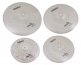 SET 4 CYMBALES SILENCIEUCES MUTE - 14