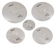 Set 5 Cymbales Silencieuces Mute 14
