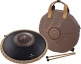Octave Steel Tongue Drum Noir + Gravure D Kurd