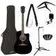 Pack Complet FA-125ce Dreadnought WLNT Black