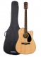 Pack CD-60sce Dreadnought WLNT Natural + Housse