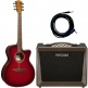 Pack Tramontane Special T-red-ace Auditorium CTW Red Burst