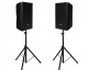 DXPRO12 Pack + Speaker Stands