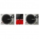 Pack Regie DJ Vinyle : RP 7000 MK2 Silver + DJM-S5
