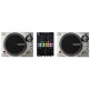 Pack Regie DJ Vinyle : RP 7000 MK2 Silver + Elite