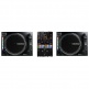 Pack Regie DJ Vinyle : RP 8000 MK2 Silver + DJM S-11