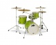 ELECTRIC GREEN SPARKLE SET DE CASCOS NEW YORKER PDNY1604EL
