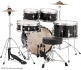 ROADSHOW JUNIOR 16 + SOLAR CYMBALS - JET BLACK 