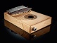 MEINL SONIC ENERGY SOUNDHOLE PICKUP KALIMBA, 17 NOTES, MAPLE