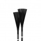 HEAVY NYLON BRUSHES 2B BLACK