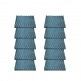 FOAM 100 ACOUSTIC FOAM GREY 10 PACK