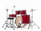 ROADSHOW FUSION 20 + B-50 MATTE RED + SOLAR CYMBALS