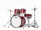 ROADSHOW FUSION 20 MATTE RED + SOLAR CYMBALS