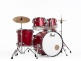 ROADSHOW FUSION 20 MATTE RED + SOLAR CYMBALS