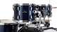 ROADSHOW STAGE 22 ROYAL BLUE METALLIC + SOLAR CYMBALS