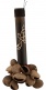 PBPGBH12 PANGI NUT SHAKER WITH BAMBOO HANDLE