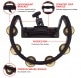 PTM-10GHX QUICKMOUNT TAMBOURINE WITH BRASS JINGLES