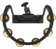 PTM-10GHX QUICKMOUNT TAMBOURINE WITH BRASS JINGLES