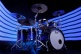 MASTERS MAPLE STAGE 22 GYROLOCK-L KOBALT BLUE FADE METALLIC