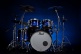 MASTERS MAPLE STAGE 22 GYROLOCK-L KOBALT BLUE FADE METALLIC