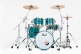 Masters Maple Pure 20 GYROLOCK-l Aqua Turquoise Stripe