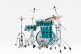 Masters Maple Pure 20 GYROLOCK-l Aqua Turquoise Stripe
