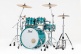 MASTERS MAPLE PURE STAGE 22 AQUA TURQUOISE STRIPE