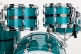 MASTERS MAPLE PURE STAGE 22 AQUA TURQUOISE STRIPE