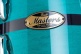 MASTERS MAPLE PURE STAGE 22 AQUA TURQUOISE STRIPE