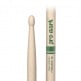 CLASSIC FORWARD 2B RAW HICKORY DRUMSTICK OVAL WOOD TIP