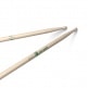 CLASSIC FORWARD 2B RAW HICKORY DRUMSTICK OVAL WOOD TIP