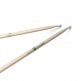 CLASSIC FORWARD 7A RAW HICKORY DRUMSTICK OVAL NYLON TIP