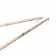 CLASSIC FORWARD 7A RAW HICKORY DRUMSTICK OVAL WOOD TIP