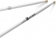TX5AW-WHITE - Classic Forward 5A Painted White Hickory Drumstick, Oval Wood Tip